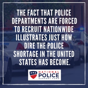 Police Shortage Forces Departments to Recruit Nationwide