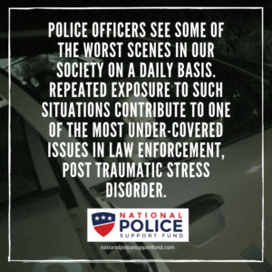 Police Officers Experience High Rates of PTSD Quote Image