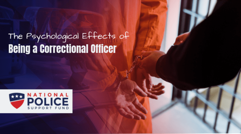 The Psychological Effects of Being a Correctional Officer - Featured Image - National Police Support Fund