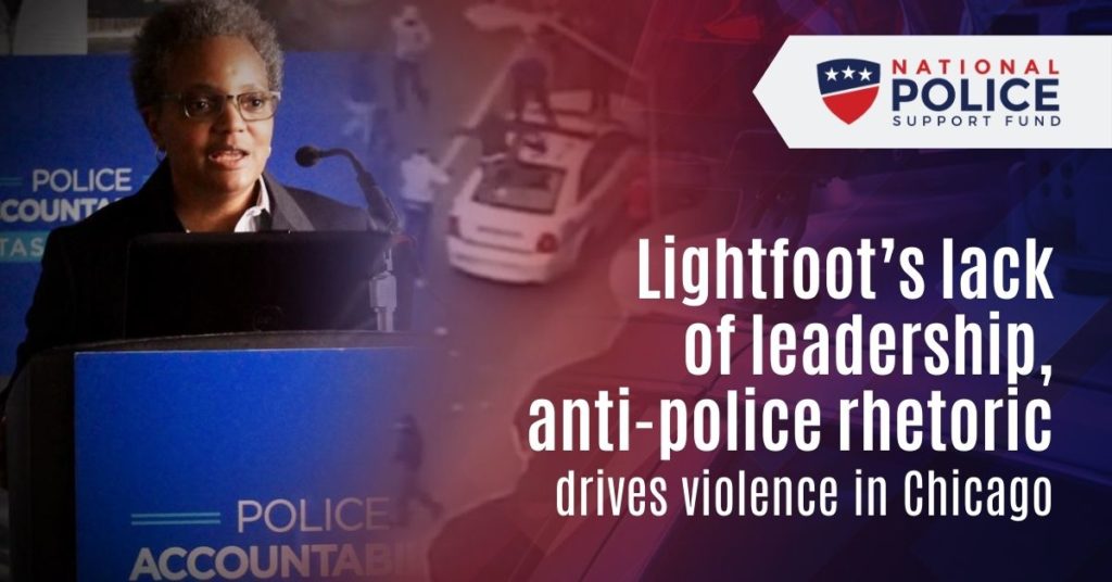 Lightfoot’s lack of leadership - National Police Support Fund