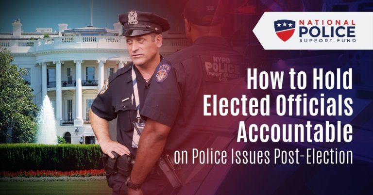 Post election elected officials - National Police Support Fund