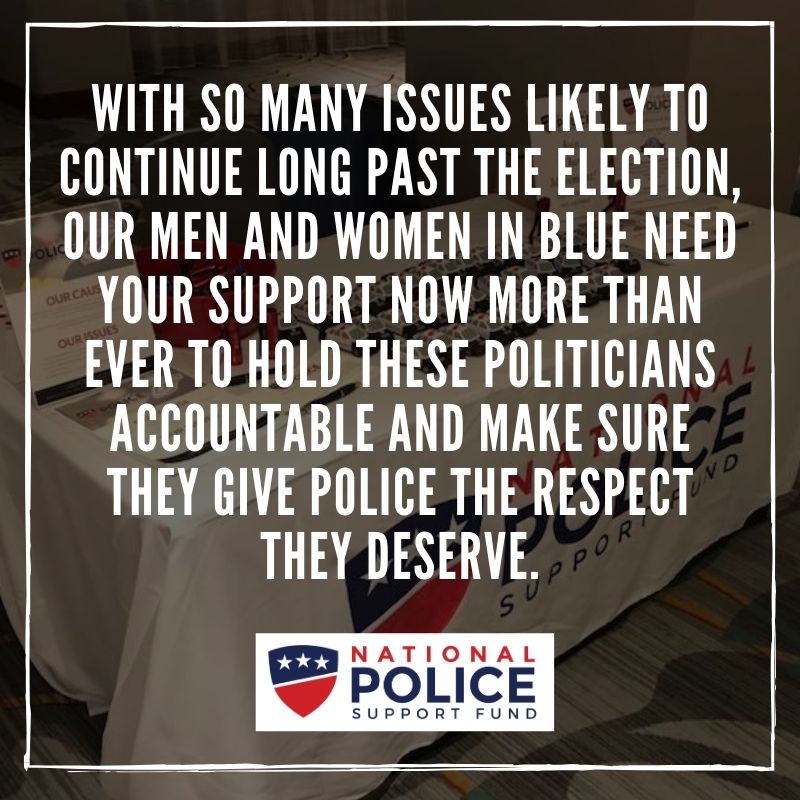 The Fight To Support Police Continues After Election Day